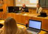 • За челнім столї справа Петро Штефаняк, председа Округлого стола Русинів Словакії.